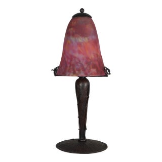 French Art Deco Table Lamp by Maynadier & Daum 1920s France For Sale