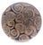 Coffee 1990s Studio Pottery Glazed Stoneware Plates, Lates, Set of 9 For Sale - Image 8 of 17