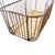 Metal Vintage French Metal Bakery Cart Long Industrial Bread Trolley Rolling Laundry Basket, 1920s For Sale - Image 7 of 8