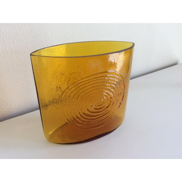 1963 Vintage Blenko Glass Jonquil Vase Chairish