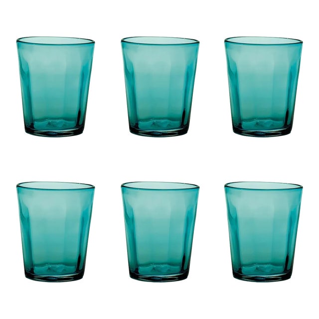 Zafferano Bei Tumbler Seafoam - Set of 6 For Sale