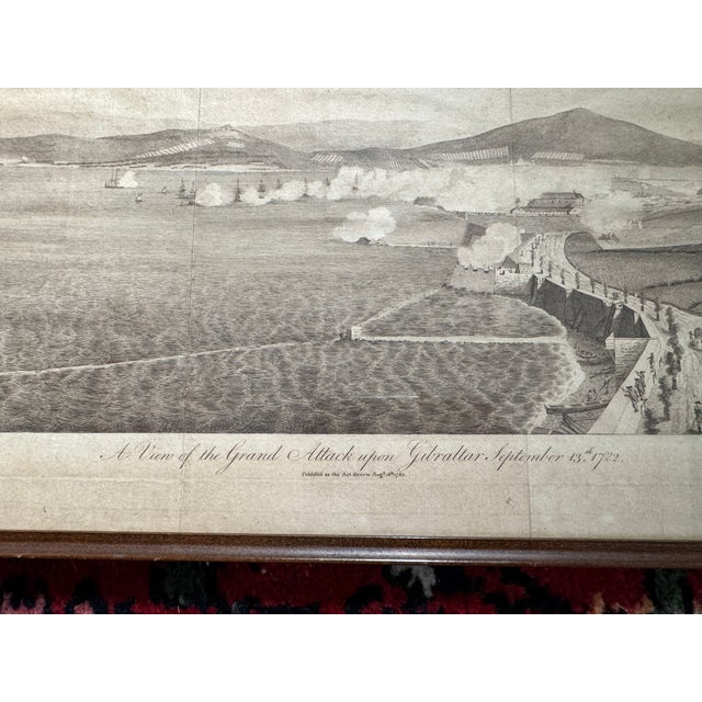 1785 Engravings: "An Attack Upon Gibraltar, September 13, 1782" For Sale - Image 15 of 18