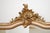 Wood Napoleon III Chateau Wall Mirror in Gold Leaf and Gesso, 1850 For Sale - Image 7 of 15