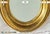 Traditional Antique English Regency Oval Giltwood Wall Mirror For Sale - Image 3 of 7