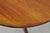 Wood Antique Chippendale Style Round Tilt Top Pinwheel Inlay Ball and Claw Side Table For Sale - Image 7 of 12