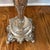 Pair of Ornate Rococo-Style Silver-Plated 5-Arm Candelabras With Epergne Bowl For Sale - Image 11 of 12