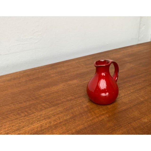 Mid-Century Italian Small Carafe Vase from Ernestine, 1960s For Sale - Image 11 of 16