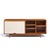 Jens Risom Mid Century Walnut Tambour Door Credenza This credenza measures: 72 wide x 21 deep x 30.25 inches high Great...