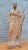 Ceramic Antique Hellenistic Life Size Terracotta Statue of Goddess Playing the Harp For Sale - Image 7 of 11