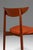 Rare Danish Mid-Century Modern Desk / Side Chair in Teak & New Fabric by Harry Østergaard for Randers Møbelfabrik, Denmark, C. 1960s For Sale - Image 16 of 18
