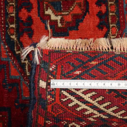 Textile Bukhara Rug in Wool For Sale - Image 7 of 8