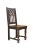Dimensions: 18”wide X 18”deep X 41”high This beautifully hand carved chair will bring a Mediterranean look in your dining...