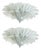 Venetian Murano Glass Flush Mounts from Simoeng, Set of 2 For Sale
