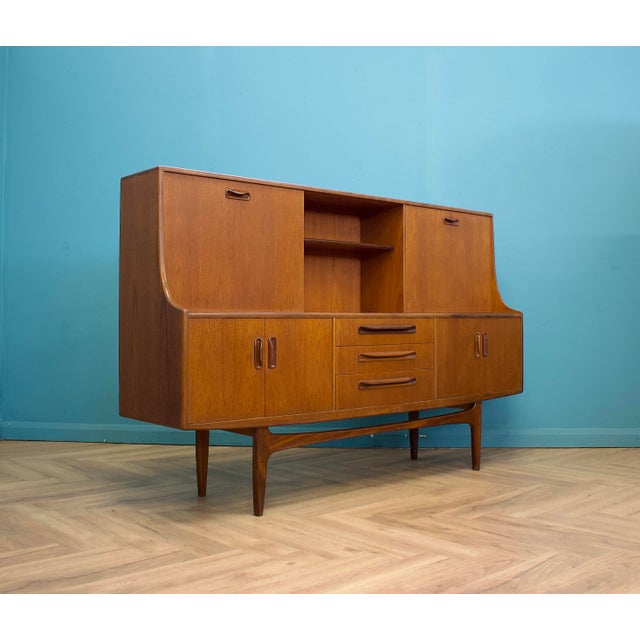 Teak Sideboard or Highboard from G-Plan, 1960s For Sale - Image 13 of 13