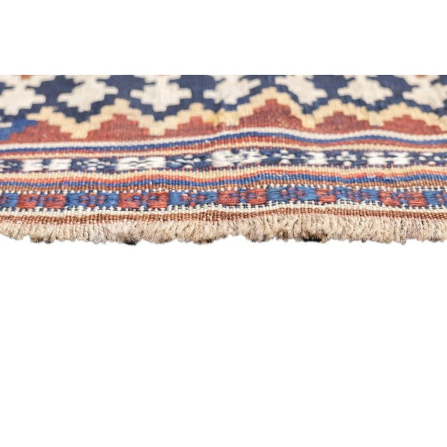 Antique Qashqai Rug 5'3'' x 7'10'' For Sale - Image 9 of 12