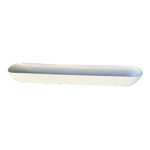 Late 20th Century Vintage Long White Serving Boat