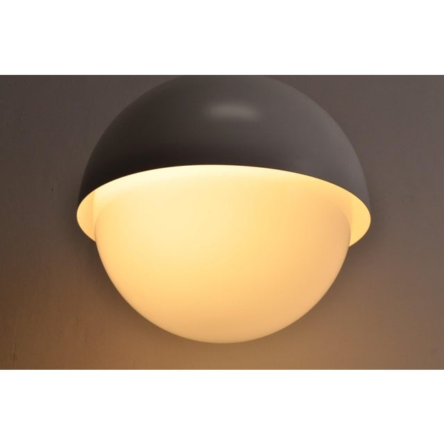 Metal Vintage Space Age Lamp from Glashütte Limburg, 1970s For Sale - Image 7 of 13