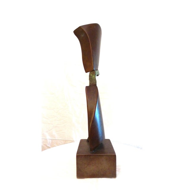 1990s 1990s "Turning Point" a Sculpture by Frank Morbillo For Sale - Image 5 of 13