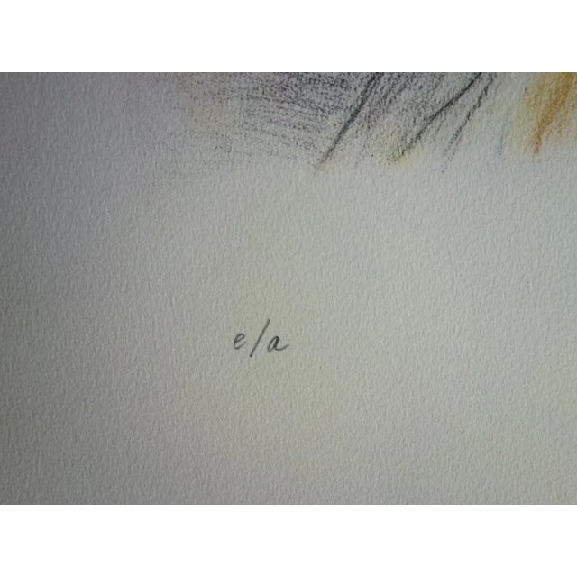 Pierre KLOSSOWSKI Roberte's head, 1989 Original lithograph on wove paper Signed in pencil Justified AP On Arches Vellum 65...