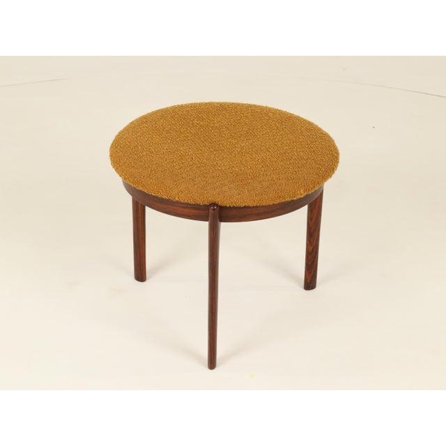Vintage Danish Stool in Rosewood, 1960s For Sale - Image 12 of 18