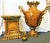 Italian Ceramic Large Lidded Urn on Pedestal For Sale - Image 9 of 12