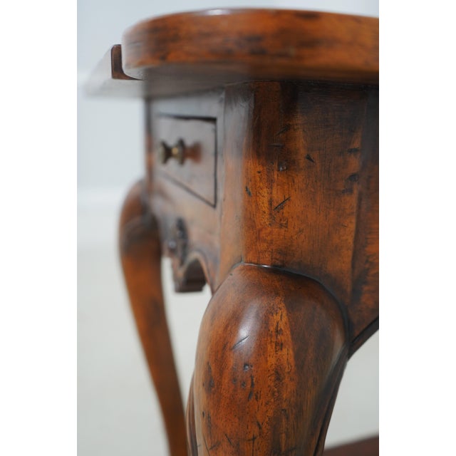 Henredon Mahogany French Provincial Side Table For Sale - Image 13 of 17