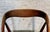 Mid 20th Century Four Danish Teak and Leather Chairs Designed by Johannes Andersen For Sale - Image 10 of 11