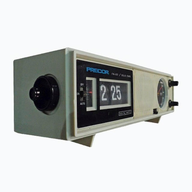 Radio and Digital Alarm Clock by Federal Communications Commission for Precor, 1970s For Sale - Image 6 of 6