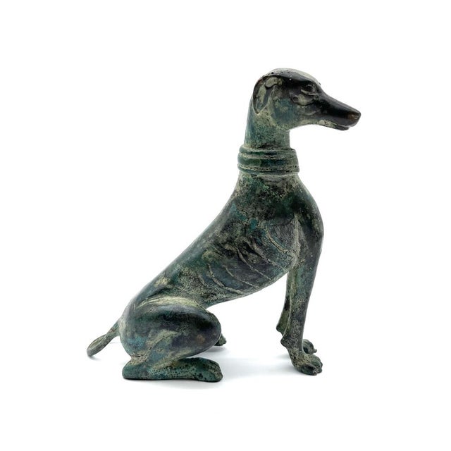 Art Deco Bronze Greyhound Sculptures by Jules Edmond Masson, France, 1930 For Sale - Image 6 of 18