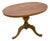 Oval Coffee Table in Wood, 1950s For Sale