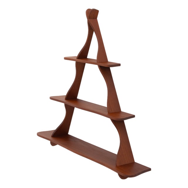 Danish Teak Shelf by Peder Moos, 1950s For Sale