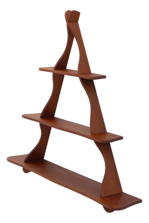 Danish Teak Shelf by Peder Moos, 1950s