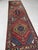 Antique Heriz Runner Lake Blue Rug 3 x 10.2 For Sale - Image 9 of 12