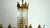 Mid-Century Modern Brass and Lead Crystal Chandelier from Palwa, 1960s For Sale - Image 3 of 14