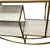 1990s Mid-Century Style 4-Tier Round Brass Colored Wall Hanging Shelf For Sale In Los Angeles - Image 6 of 7