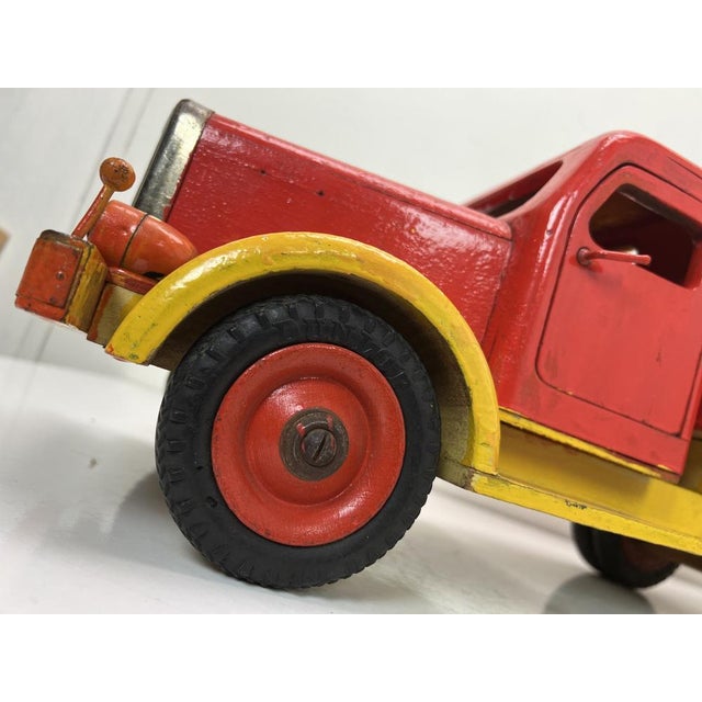 Vintage Wooden Toy Truck attributed Bigge, Germany, 1950s For Sale - Image 11 of 18