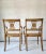 Traditional Vintage Mid Century Sheraton Style Hand Painted Armchairs - a Pair For Sale - Image 3 of 8