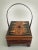 William IV Tunbridgeware Rosewood Sewing Box with Hoop Handle For Sale - Image 3 of 11