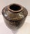1970s Vintage Studio Pottery Jar With Incised Leaf Motif For Sale - Image 5 of 7