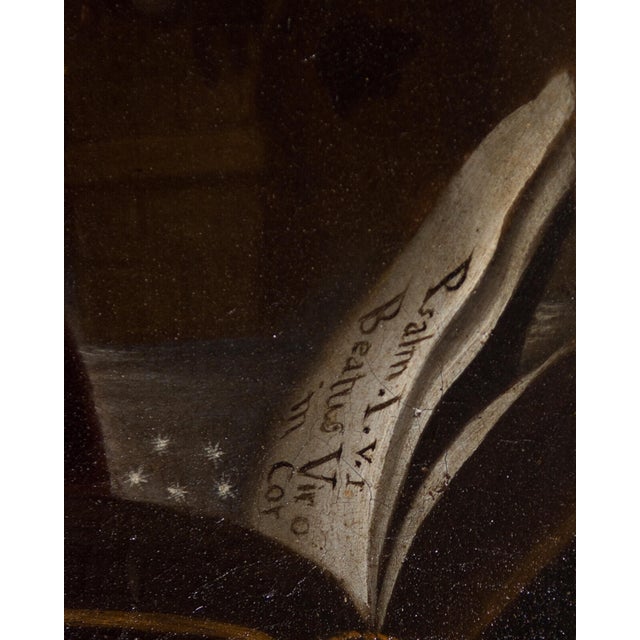 Mexican New Spanish School Artist, Saint John of Nepomucene, 18th Century, Oil on Canvas For Sale - Image 5 of 8