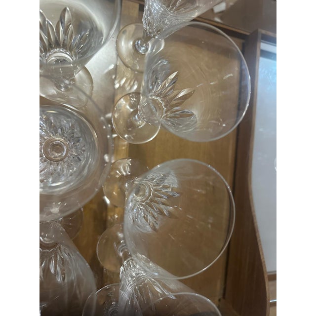 Carcassonne Champagne Flutes from Baccarat, Set of 12 For Sale - Image 3 of 18