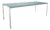 Glass and Metal Powder-Coated Desk from Interlübke For Sale