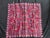 Hot Pink Vintage Scarf 1970s Textile Panel For Sale - Image 8 of 9