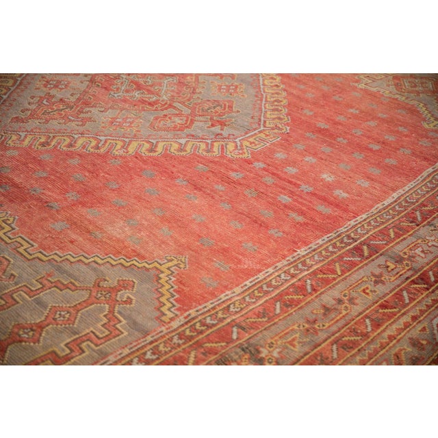 Vintage Oushak Square Carpet - 13'3" x 15'1" For Sale In New York - Image 6 of 15