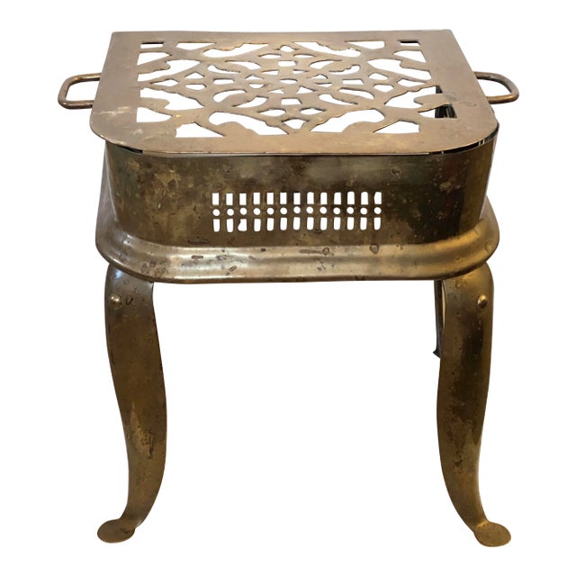 Brass & Iron Footman Trivet/Stool For Sale