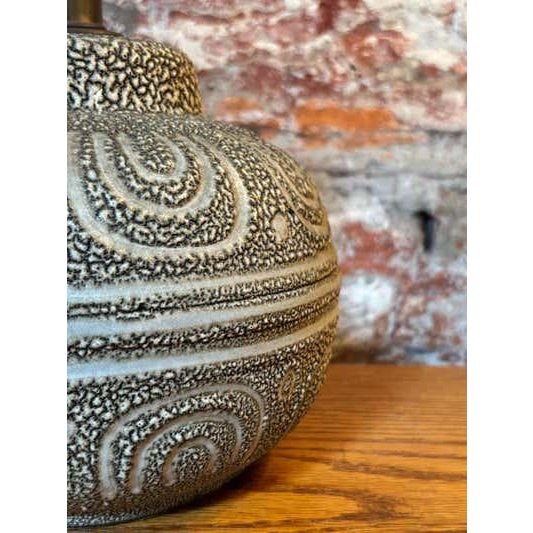 1955 Lee Rosen Mid-Century Modern Ceramic Table Lamp For Sale In Philadelphia - Image 6 of 8