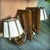 Brown Rattan Pendant Light and Wall Lights by Louis Sognot, France, 1950s, Set of 3 For Sale - Image 8 of 11