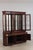 Ethan Allen Ethan Allen Mahogany Breakfront China Cabinet For Sale - Image 4 of 18
