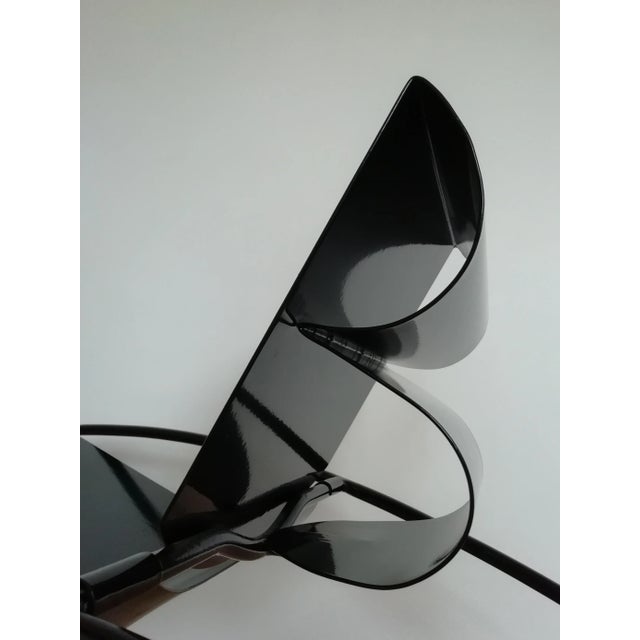 Solid Metal Chair, 1980s For Sale - Image 10 of 14