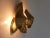Gilt Bronze Sconce by Chrystiane Charles for Charles Et Fils, Paris, 1980s For Sale - Image 17 of 18